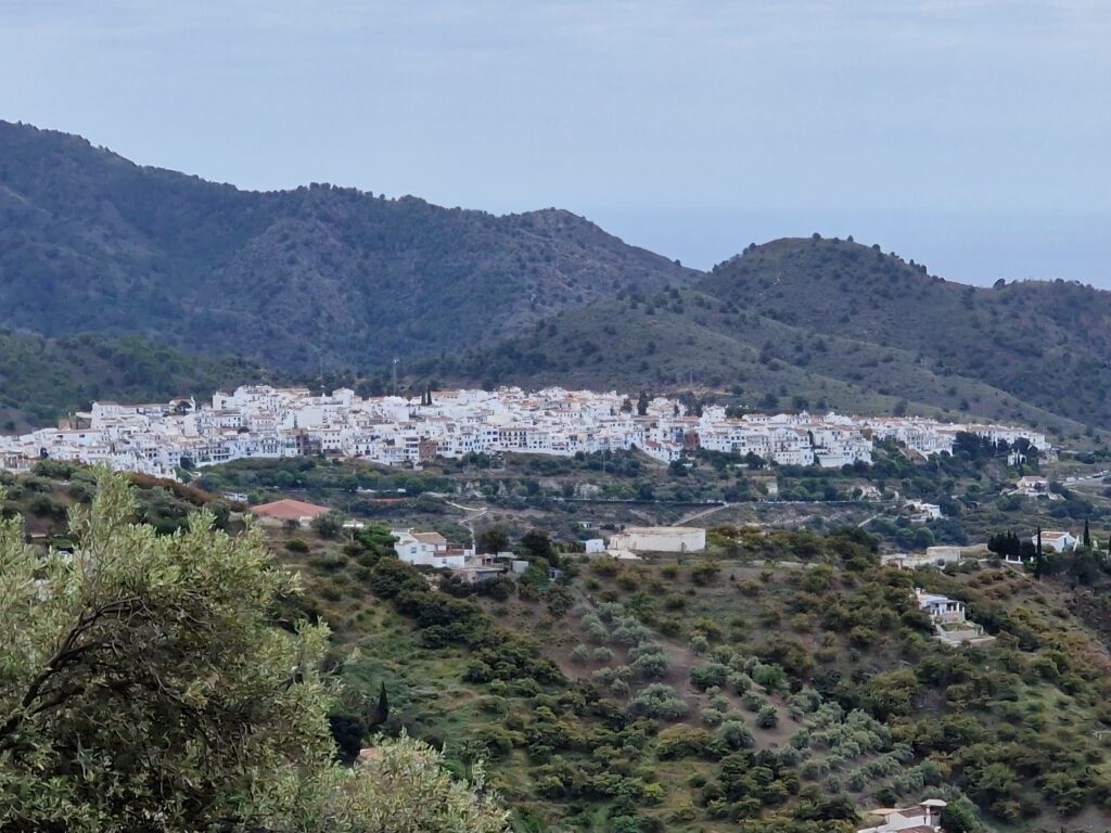 rural frigiliana view malaga