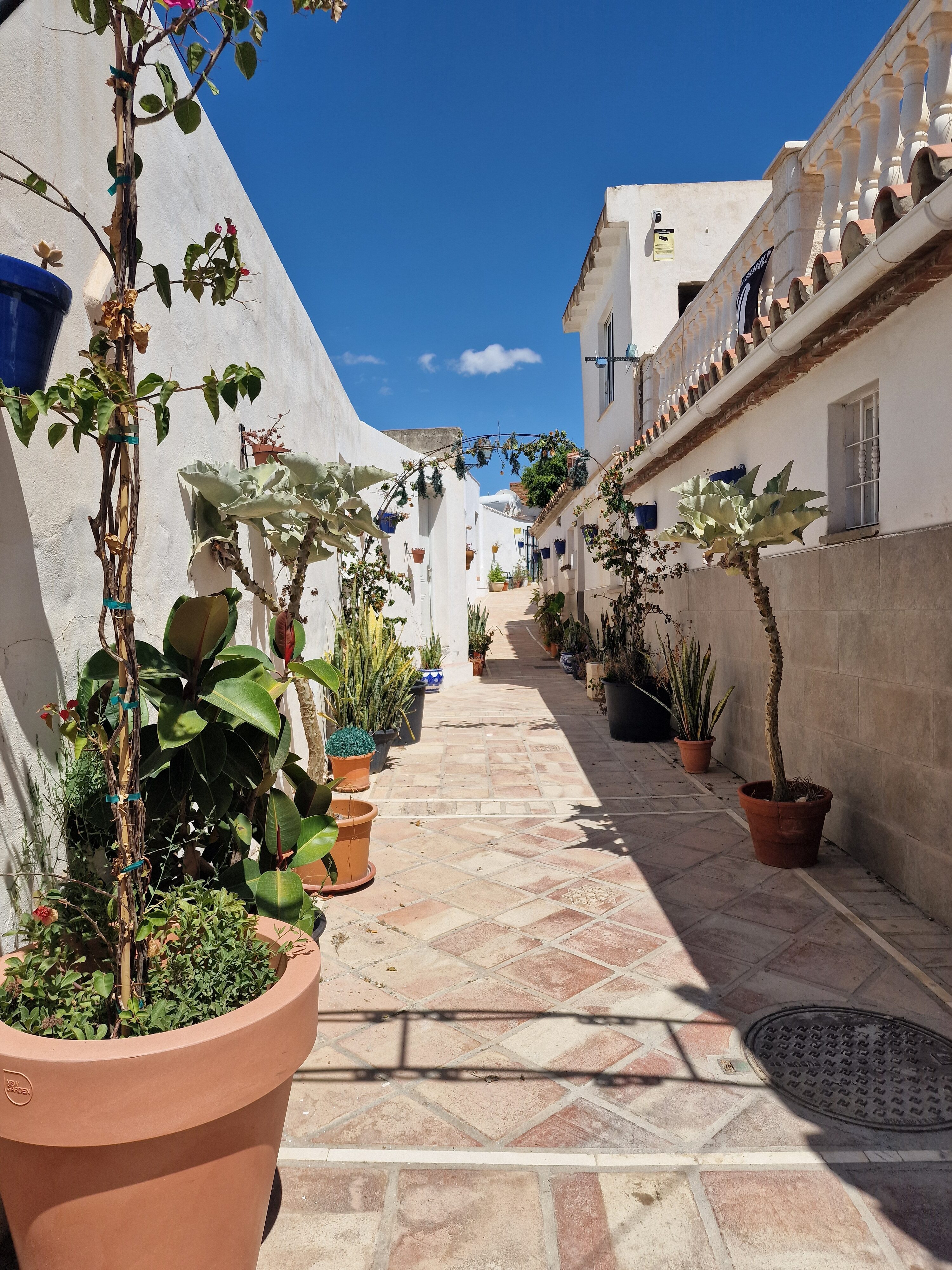 Velez Malaga the path to Alcazaba Fortress costa-del-sol