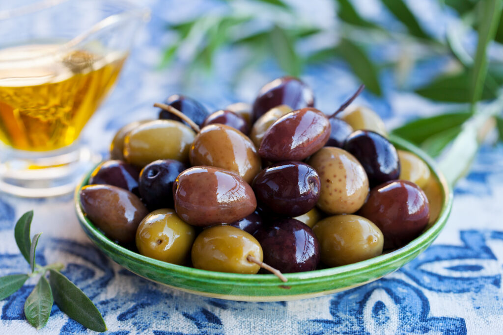 Malaga olives on a food tour