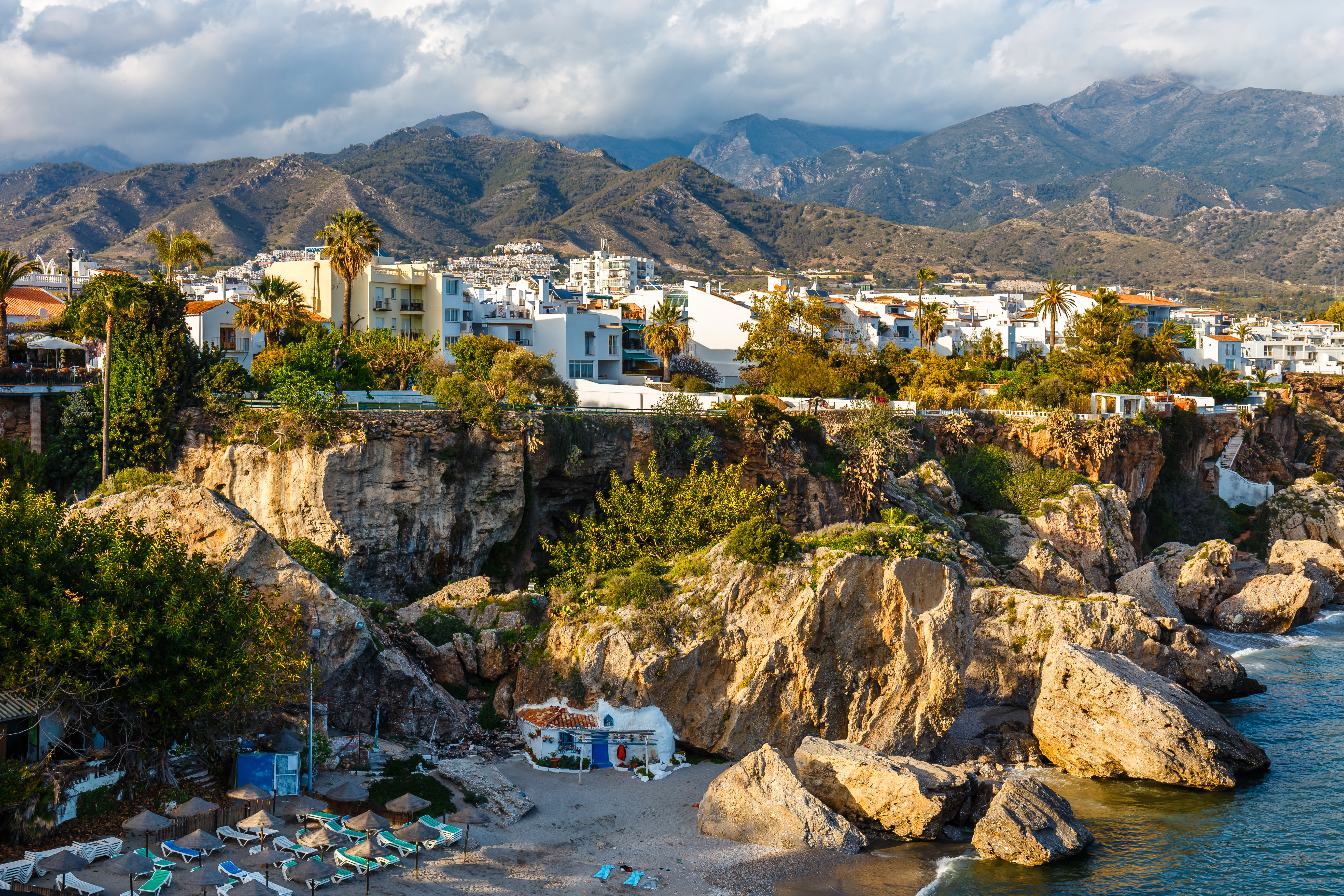 Picturesque Summer Day at Playa Calahonda