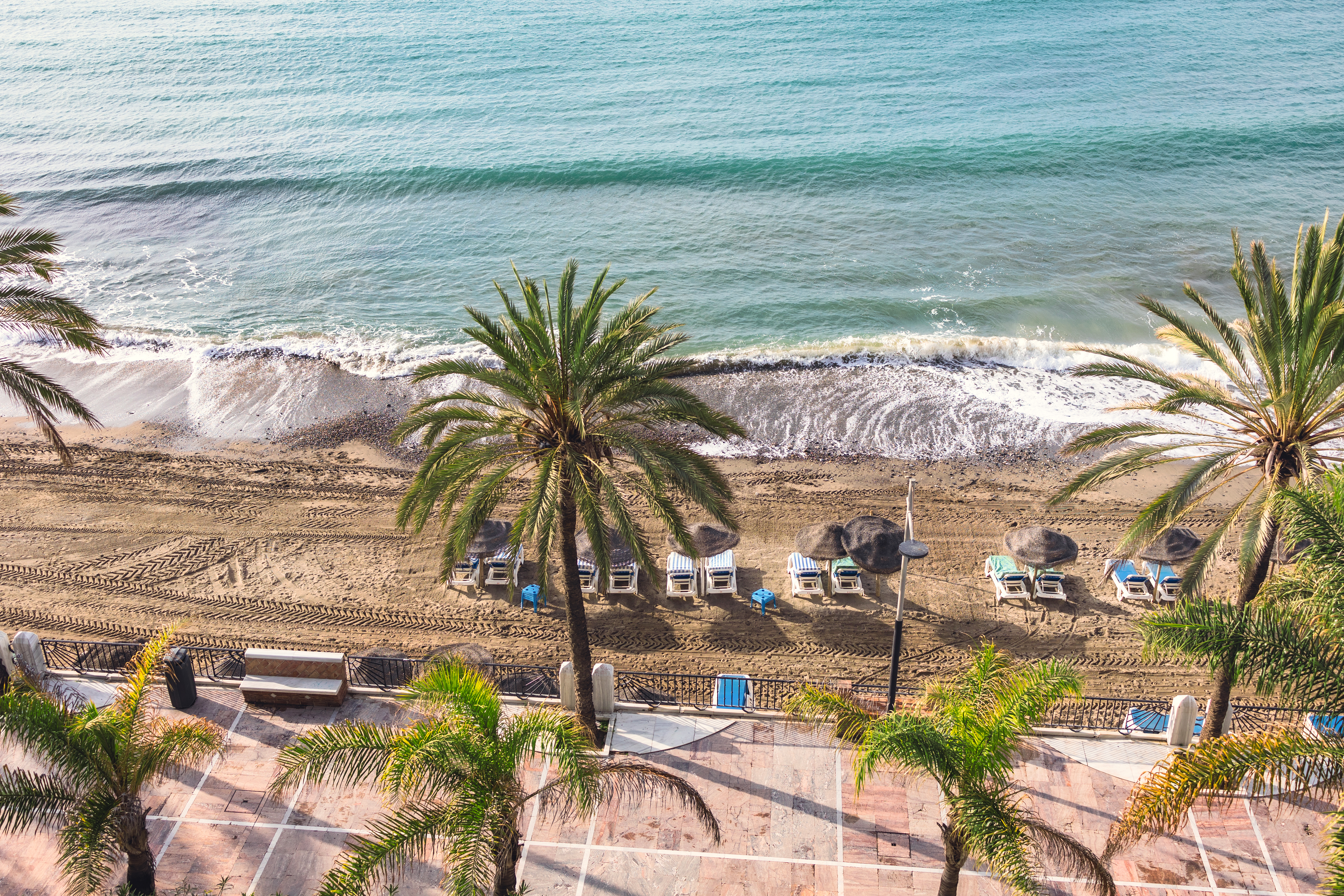 Marbella Coastline & Costa del Sol Aerial