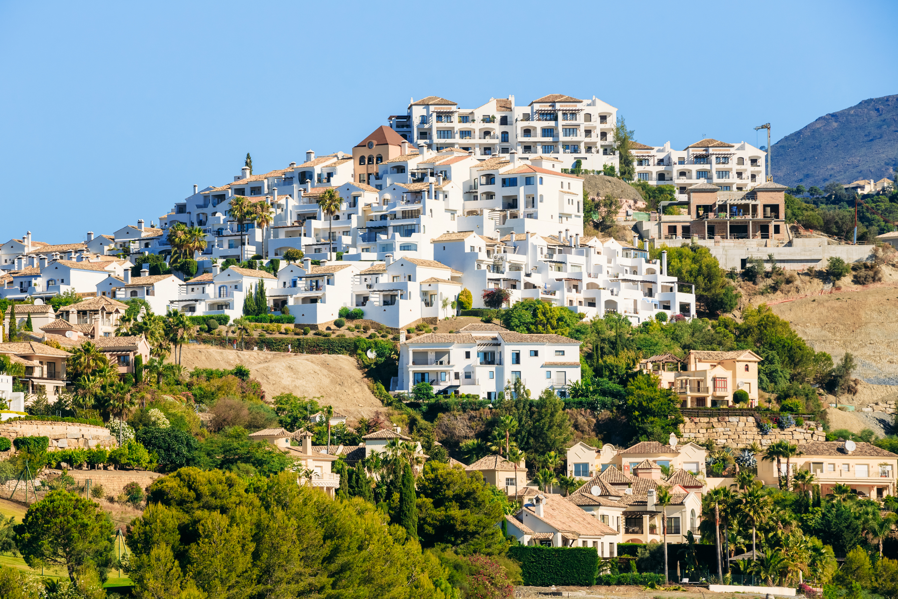 Landscapes and pueblos surrounding Marbella