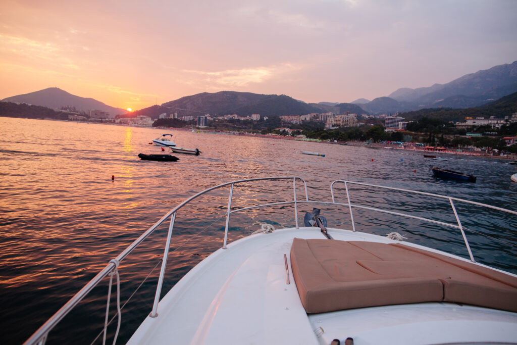 Boat tour along Marbella coastline